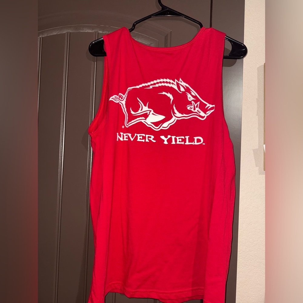 Lauren James Arkansas Razorback Tank Top